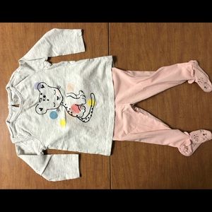 h&m baby leggings with feet